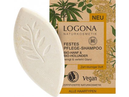 Logona Šampon tuhý konopí a bezinka 60g eco