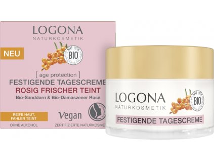Logona Denní krém proti stárnutí růžová pleť 50ml eco