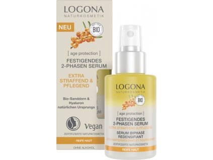 Logona Zpevňující 2fázové sérum proti stárnutí 30ml eco