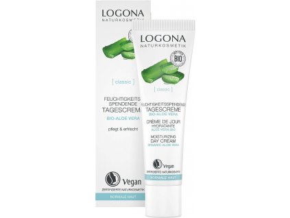 Logona Denní hydratační krém aloe vera 30ml eco