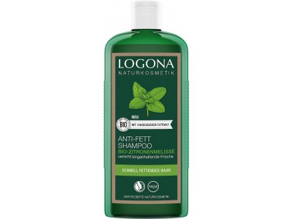 Logona Šampon na mastné vlasy meduňka 250ml eco