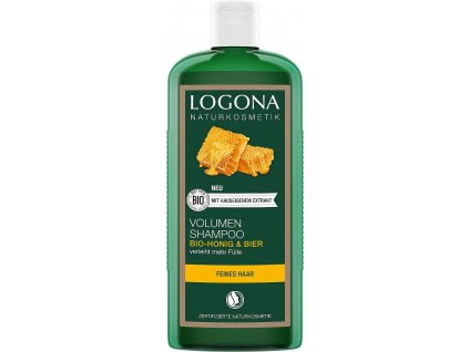 Logona Šampon na objem med a pivo 250ml eco