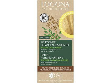 Logona Farba na vlasy prášok ZLATÁ BLOND 100g eco