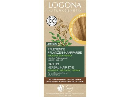 Pudra Logona COPPER BLONDE 100g eco