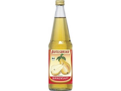 Beutelsbacher Pear juice clear 700 ml organic