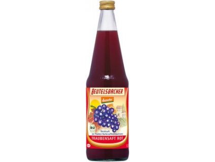 Beutelsbacher Red Grape Juice Natural 700 ml Organic