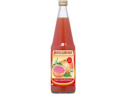 Beutelsbacher Grapefruit pink juice 700 ml organic
