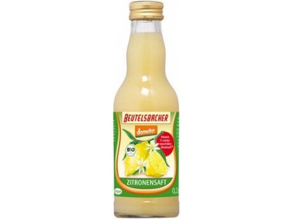Beutelsbacher citromlé 200 ml bio