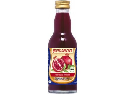 Beutelsbacher Pomegranate juice natural 200 ml organic