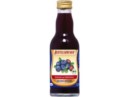 Beutelsbacher Borůvková šťáva přírodní 200 ml bio