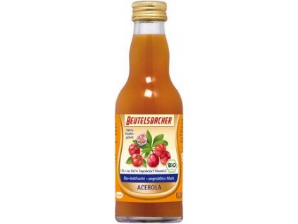 Beutelsbacher Acerola juice 200 ml organic