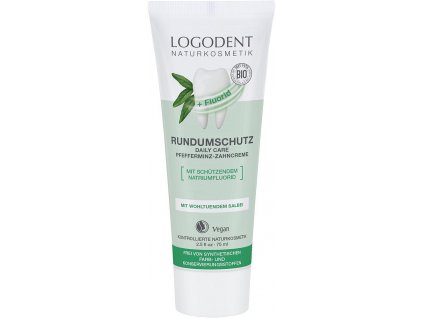 Logona Toothpaste with sodium fluoride 75ml eco