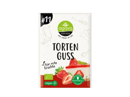 Galaretka Agava Red Cake 21 g organiczna
