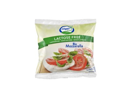 Züger Mozzarella bez laktózy 235g bio