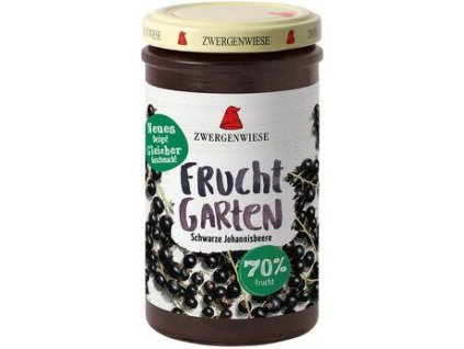 Zwergenwiese Schwarze Johannisbeere Fruchtaufstrich 225 g bio