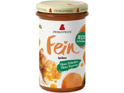 Zwergenwiese Fruchtaufstrich Zarte Aprikose, 280 g, bio