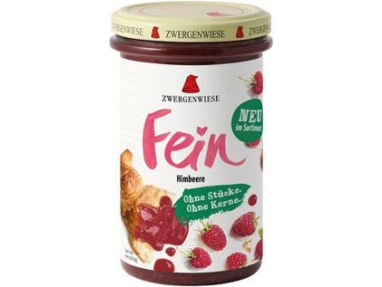 Zwergenwiese Gyümölcskrém, puha málnás, 280 g, bio