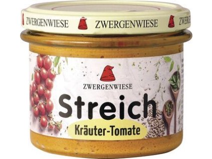 46341 zwergenwiese pomazanka rajce a bylinky 180 g bio