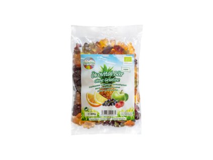 Ökovital Gumové medvedíky bez želatíny 500g bio