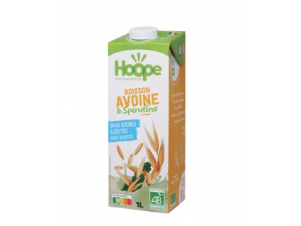 Hoope Ovsený nápoj so spirulinou 1l bio