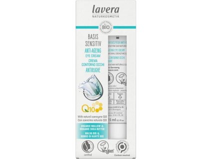 Lavera Oční krém proti stárnutí s Q10 15ml eco