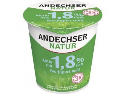 Andechser Natur Jogurt bílý aktiv 150g bio