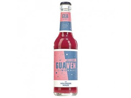 GUA Guave limonáda s bazami a mätou 330 ml bio