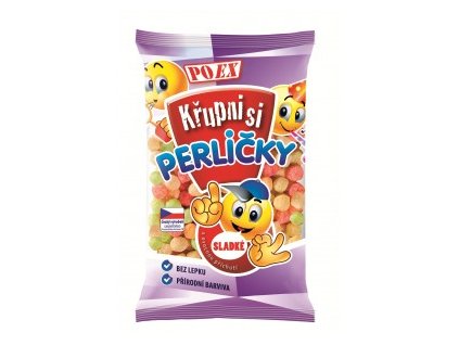 Perličky ovocné sladké Chrumkaj si bezl. 130g POEX