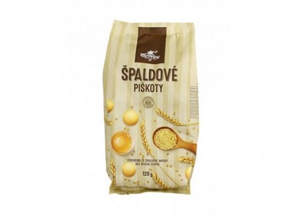 Piškoty špaldové 120g KÁVOVINY