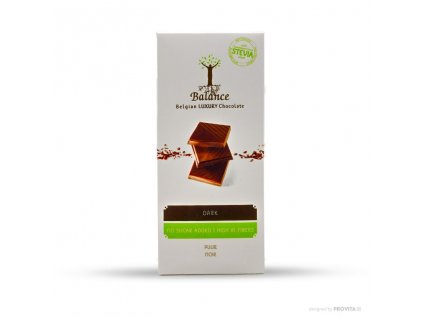 BALANCE STEVIA dark chocolate without added sugar 85g