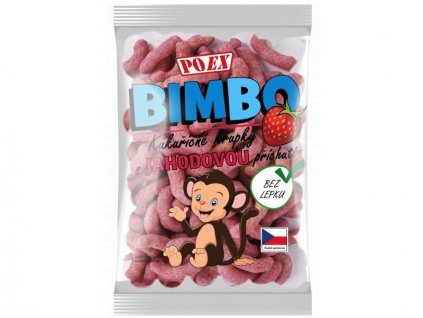 Bimbo s jahodovou přích. 100g POEX