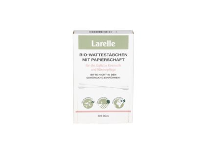 Larelle Organic cotton sticks 200 pcs eco