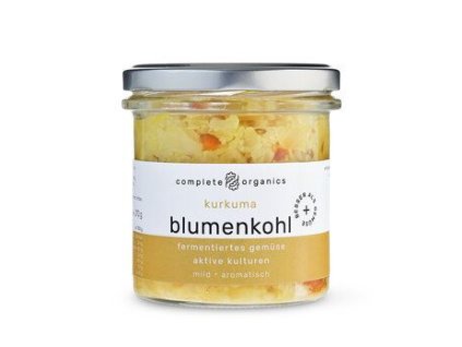 47001 completeorganics fermentovany kvetak a kurkuma 230g bio