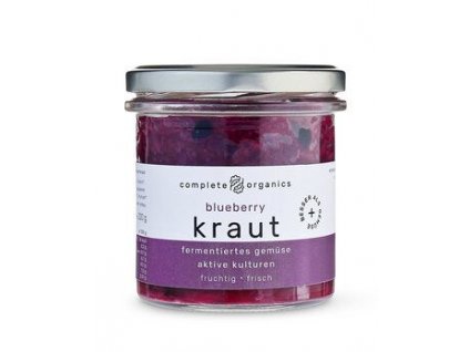 Completeorganics Fermented cabbage with blueberries and herbs 220g organic