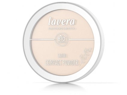 Lavera Saténový kompaktný púder svetlý 01 9,5g eco
