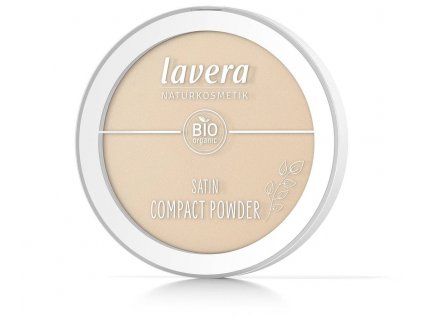 Lavera Saténový kompaktní pudr středně tmavý 02 9,5g eco