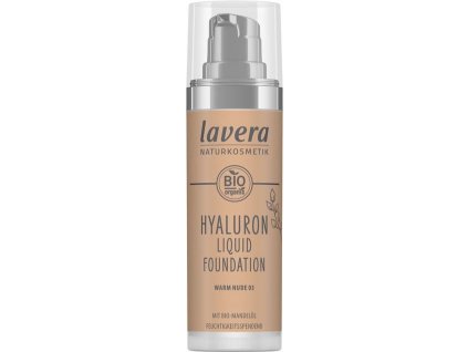 Lavera Make-up s kyselinou hyaluronovou Warm Nude 03 30ml eco
