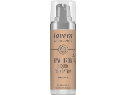 Lavera Smink hialuronsavval Warm Nude 03 30ml öko