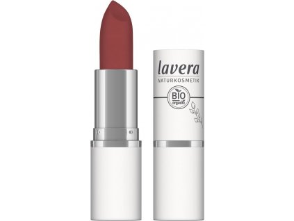 Lavera Sametová matná rtěnka Vivid Red 04 4,5g eco