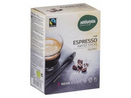 Naturata Espresso Káva instantná 25x2g bio