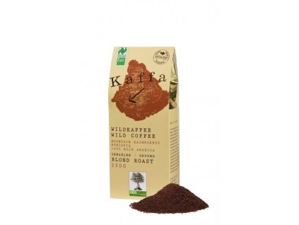 Kaffa Wild cafea blonda macinata 250g bio