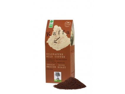 Kaffa Divoká káva středně pražená mletá 250g bio