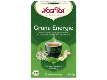 32925 yogi tea zelena energie caj 30 6g bio