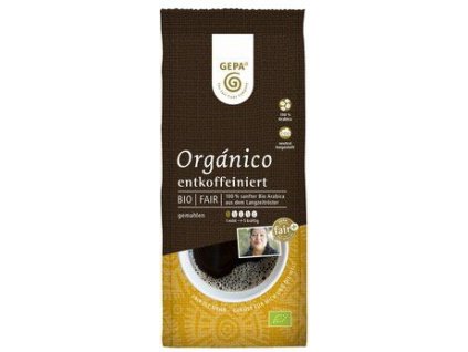 GEPA Organic koffeinmentes őrölt kávé 250g bio