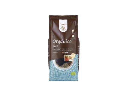 Gepa Organic enyhén őrölt kávé 250g bio