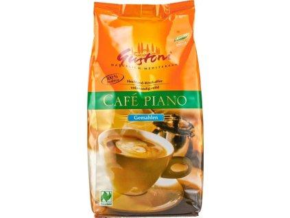 Gustoni Piano őrölt kávé 500g bio