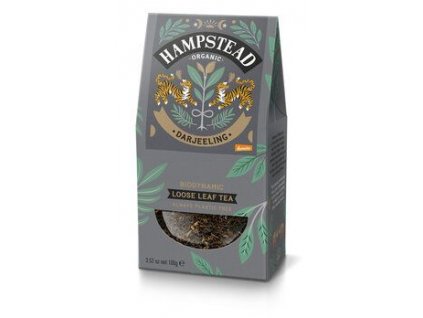 Hampstead Darjeeling fekete tea laza 100g bio