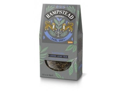 Hampstead Earl Grey laza fekete tea 100g bio