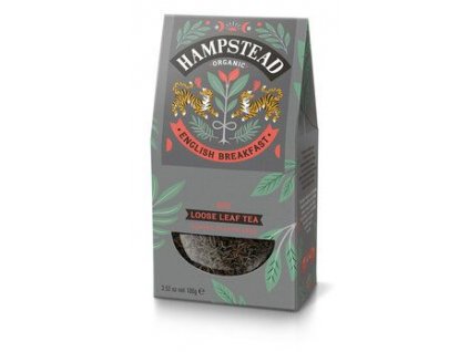 Hampstead Schwarztee English Breakfast lose Blätter 100g bio