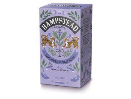 Hampstead Lavendel-Baldrian-Tee 20g bio